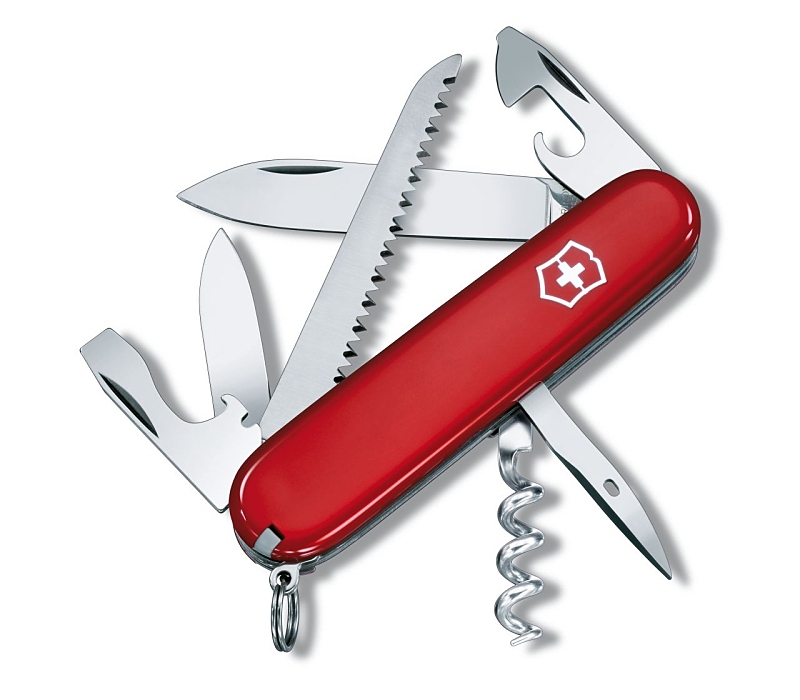 Produktbild von Victorinox Camper, rot (1.3613) - Taschenmesser mit 13 Funktionen