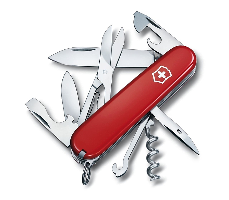 Produktbild von Victorinox Climber, rot  (1.3703) - Taschenmesser mit 14 Funktionen
