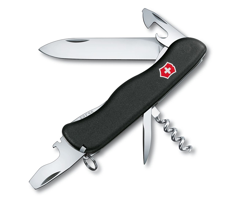Produktbild von Victorinox Nomad, schwarz (0.8353.3) - Taschenmesser mit 11 Funktionen