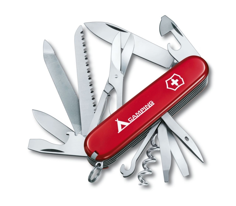Produktbild von Victorinox Ranger Camping, rot (1.3763.71) - Taschenmesser mit 21 Funktionen